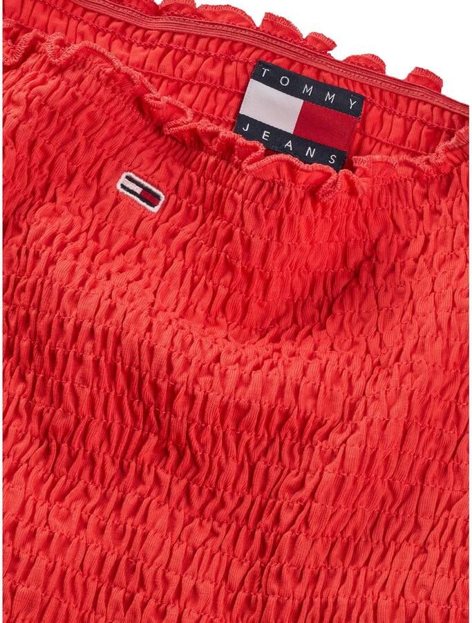 TOMMY JEANS Dames Tops & T-shirts Tjw Crp Smock Top Oranje - Foto 6