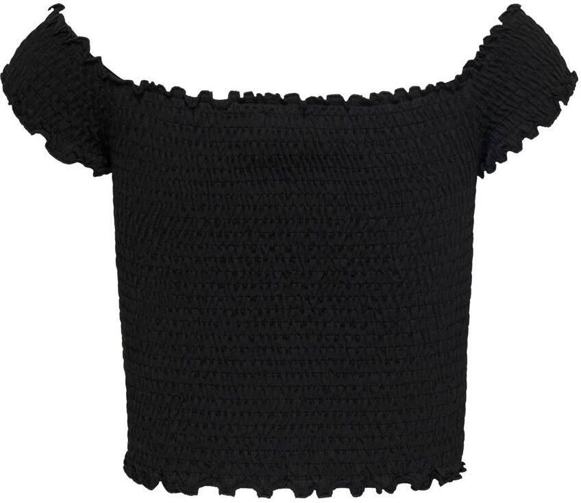 TOMMY JEANS Dames Tops & T-shirts Tjw Crp Smock Top Zwart - Foto 5