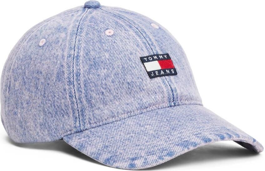 Tommy Jeans washed denim pet TJW Heritage blauw