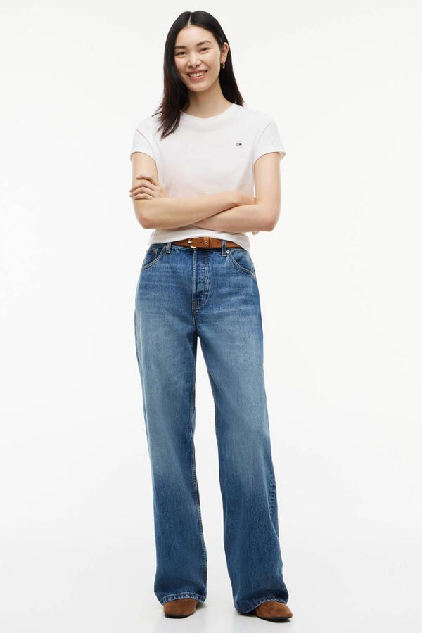 Tommy Jeans wide leg jeans donkerblauw - Foto 2