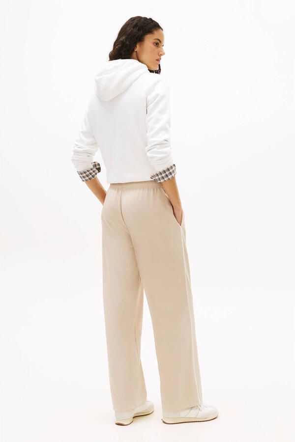 TOMMY JEANS Dames Broeken Tjw Archive Track Pant Beige - Foto 7