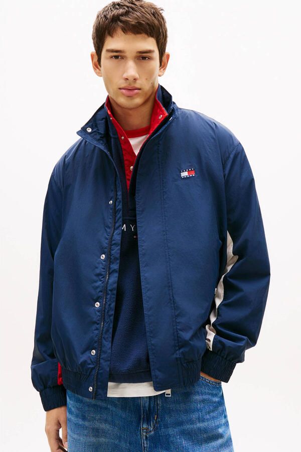Tommy Jeans regular fit blouson met gestikt logo