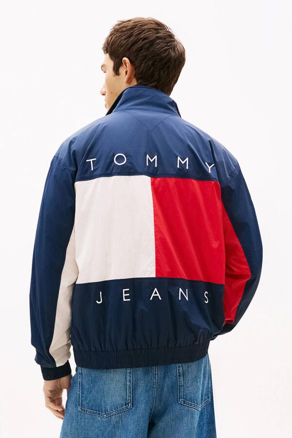 Tommy Jeans regular fit blouson met gestikt logo - Foto 3
