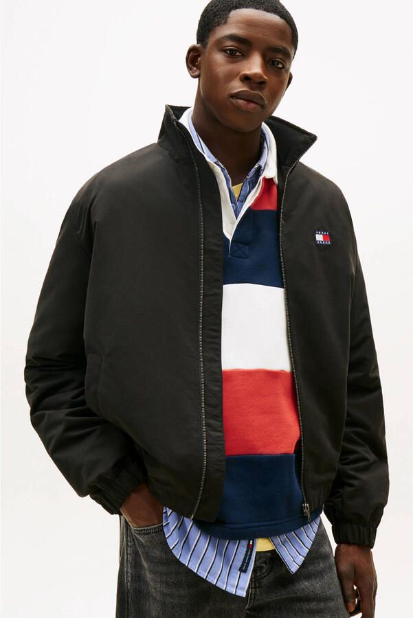 TOMMY JEANS Heren Jassen Thm Essential Jacket Ext Zwart - Foto 5