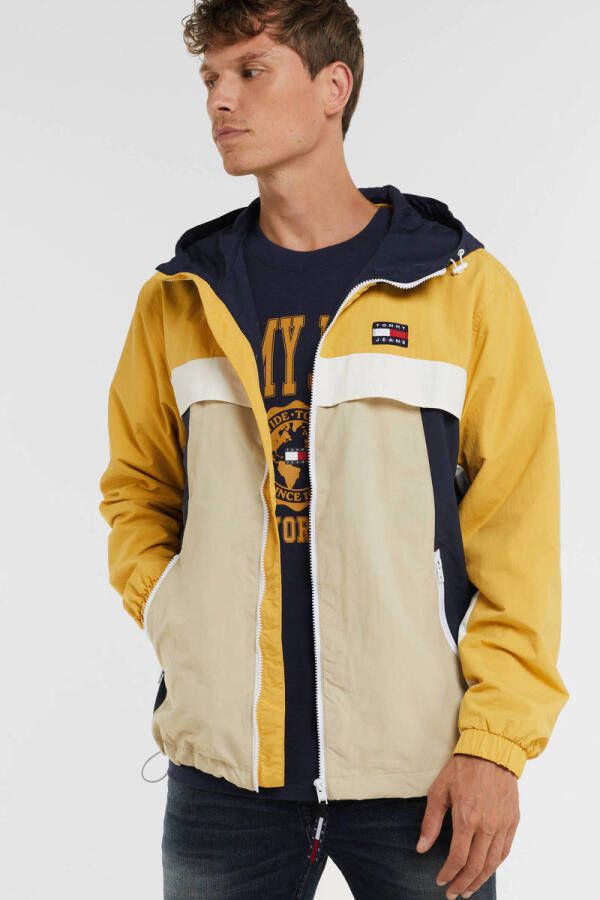 Tommy Jeans zomerjas tuscan yellow