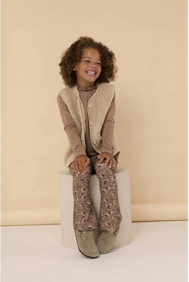 TON & TON Meisjes Broeken Teddy Beige - Foto 2
