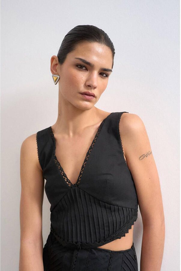 Topshop Maxi-jurk met cut-out op de rug model 'ALINA' - Foto 2