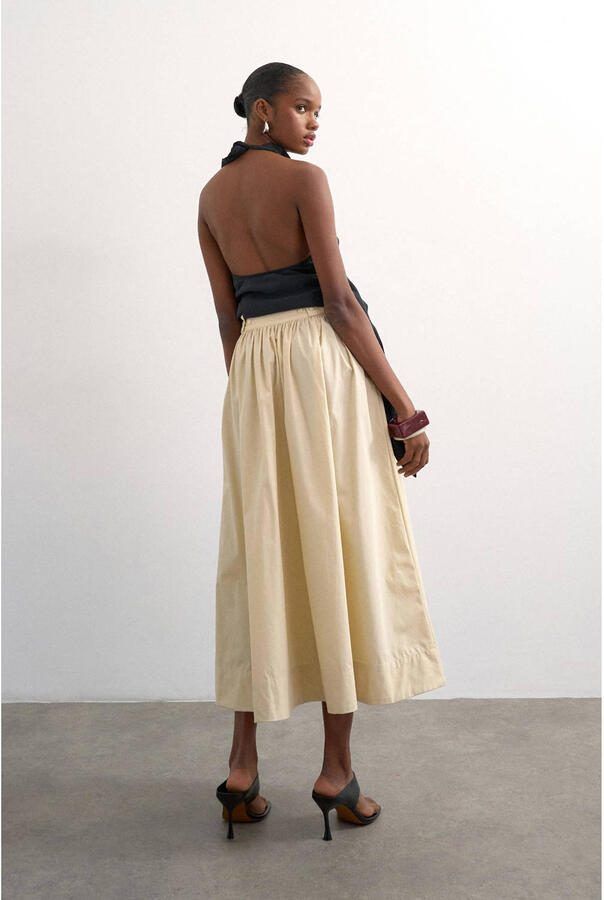 Topshop Midirok met zijwaartse ritssluiting model 'SALLY' - Foto 3
