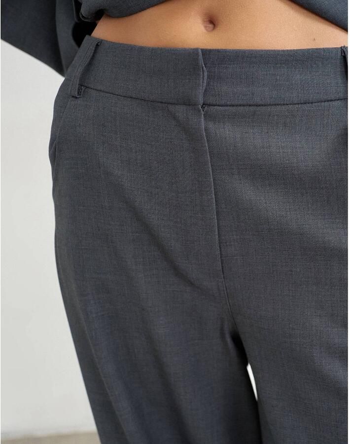 TOPSHOP barrel casual broek grijs - Foto 2