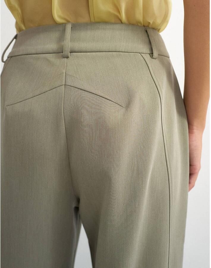TOPSHOP barrel casual broek taupe - Foto 2