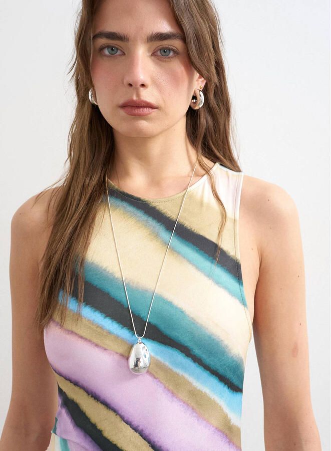 Topshop Slim fit maxi-jurk model 'Tsane'