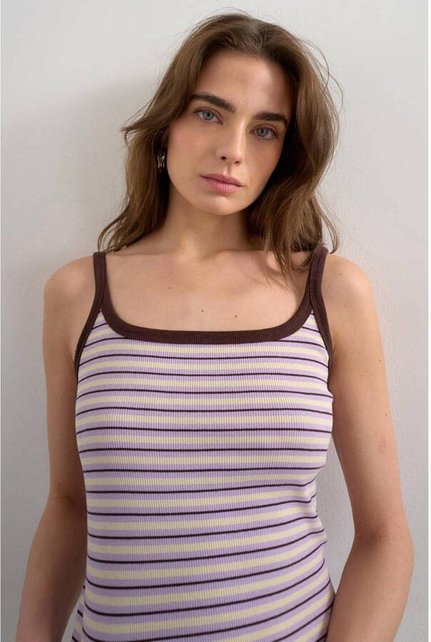 Topshop Tanktop met ronde hals model 'MOLLY' - Foto 2