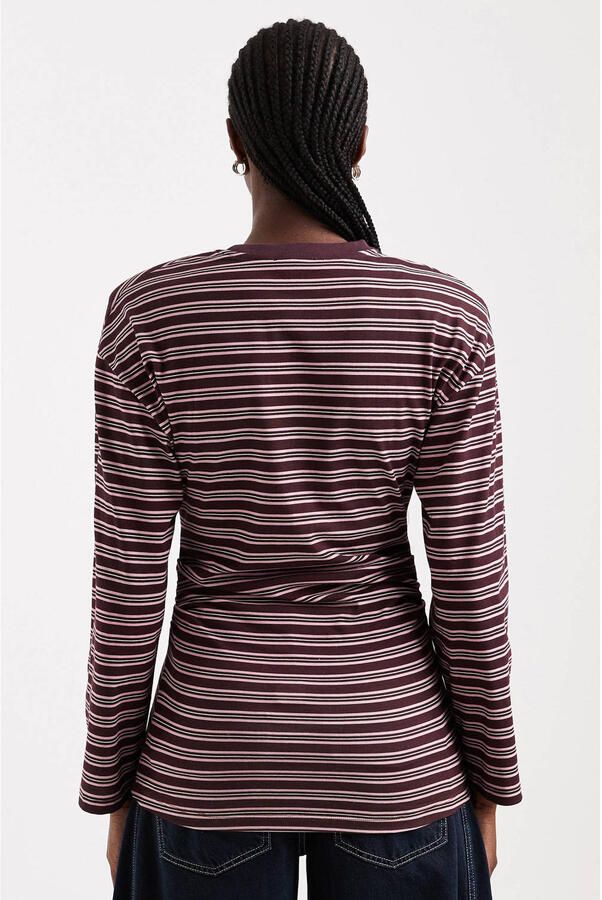 Topshop Shirt met lange mouwen in all-over look model 'BETT' - Foto 2