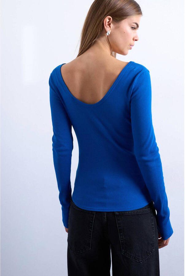 TOPSHOP longsleeve blauw - Foto 2