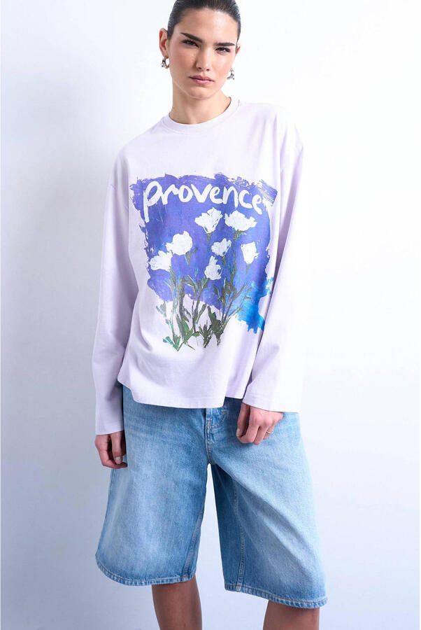 TOPSHOP longsleeve lila