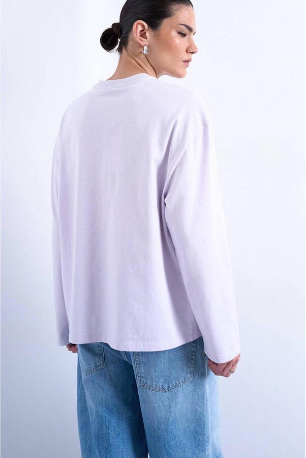 TOPSHOP longsleeve lila - Foto 2
