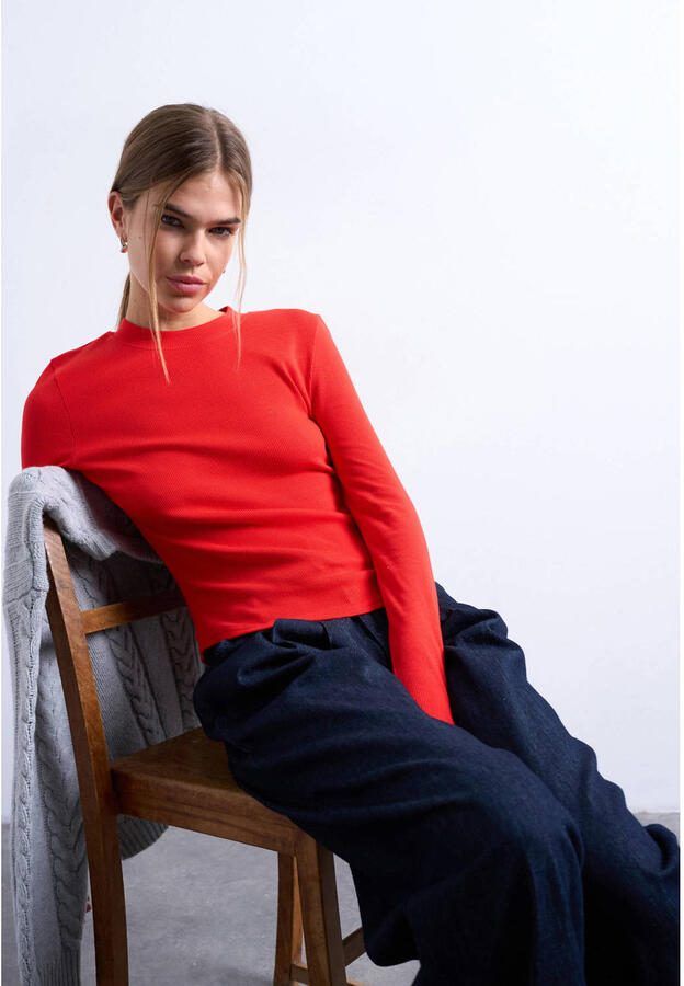 TOPSHOP longsleeve rood - Foto 2