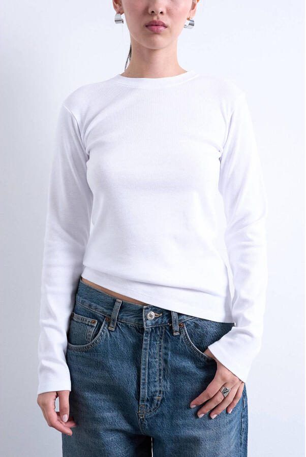 TOPSHOP longsleeve wit