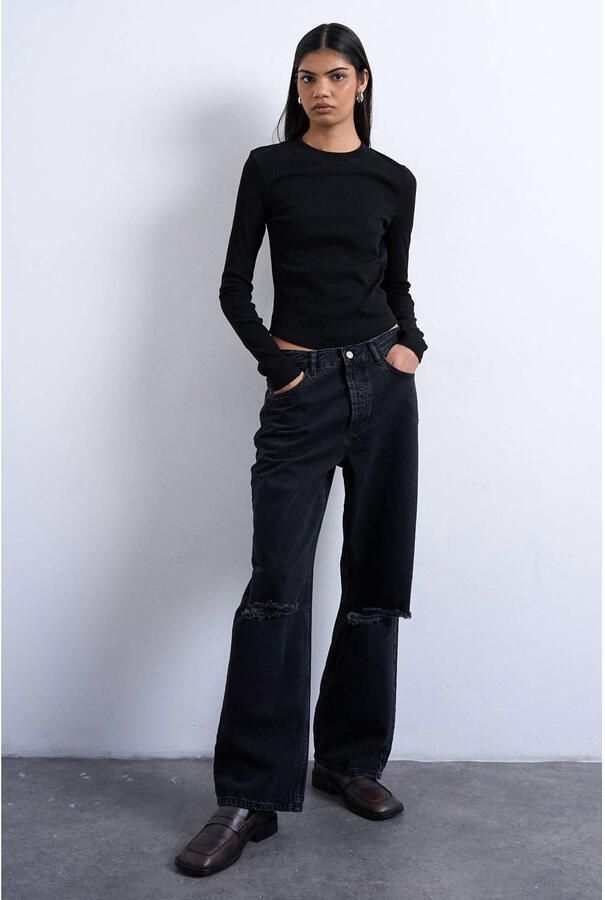 TOPSHOP longsleeve zwart - Foto 2