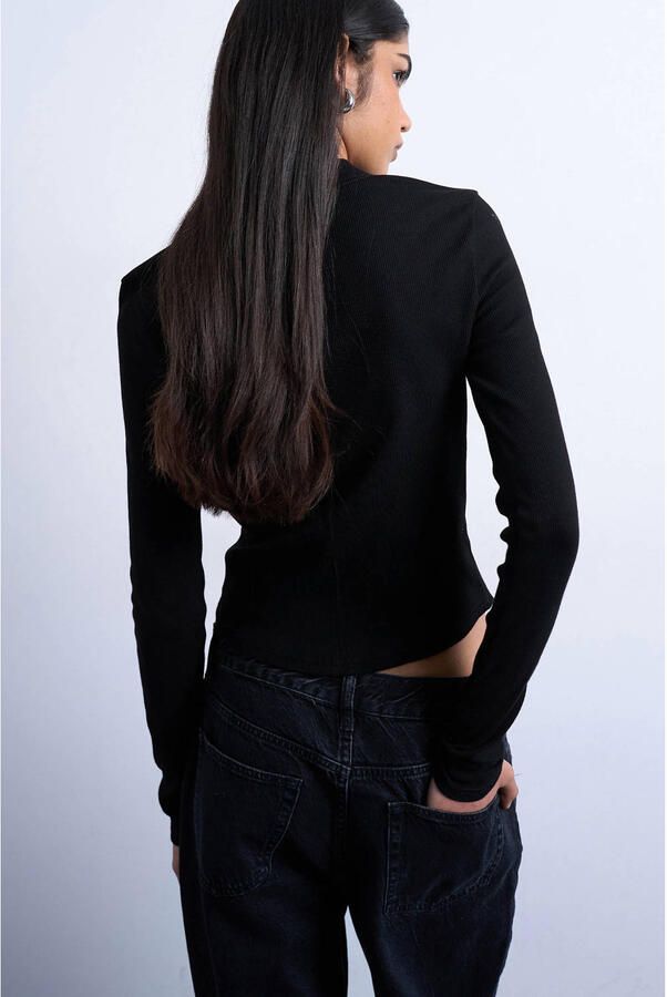 TOPSHOP longsleeve zwart - Foto 3