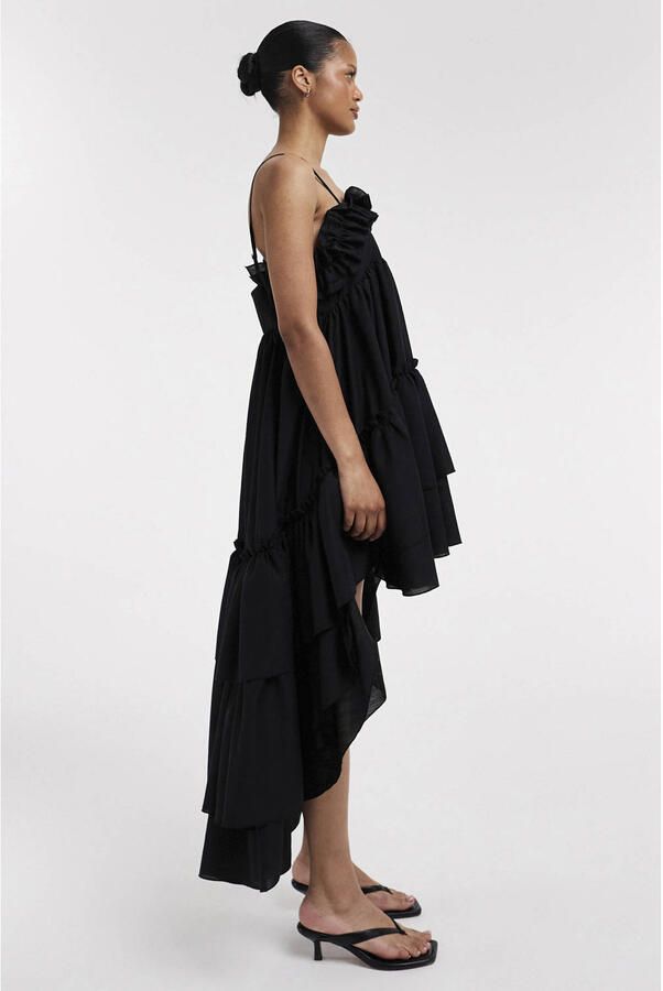 TOPSHOP midi jurk zwart - Foto 3