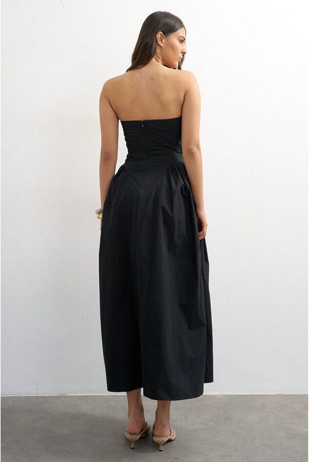 TOPSHOP off shoulder jurk zwart - Foto 3
