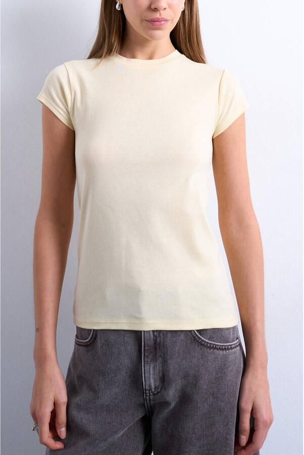Topshop T-shirt met ronde hals model 'EVERYDAY'