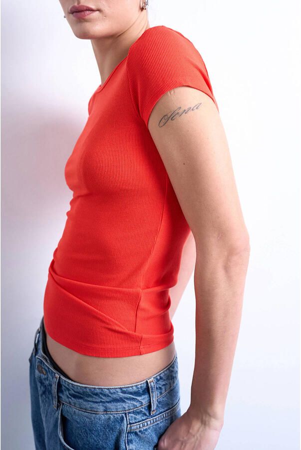 TOPSHOP T-shirt oranje - Foto 2