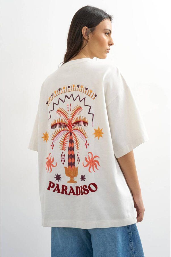 TOPSHOP T-shirt wit - Foto 2