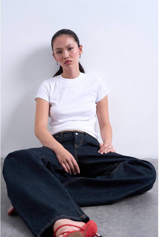 Topshop T-shirt met ronde hals model 'EVERYDAY'