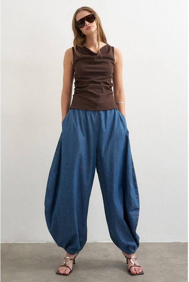 TOPSHOP top donkerbruin - Foto 3