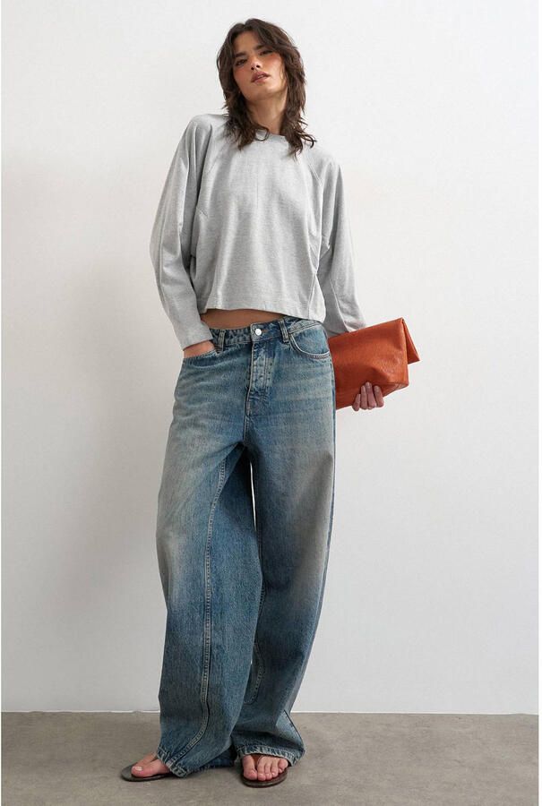 TOPSHOP top grijs - Foto 2