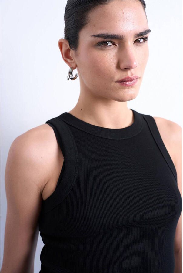 Topshop Tanktop in riblook model 'MARY' - Foto 2