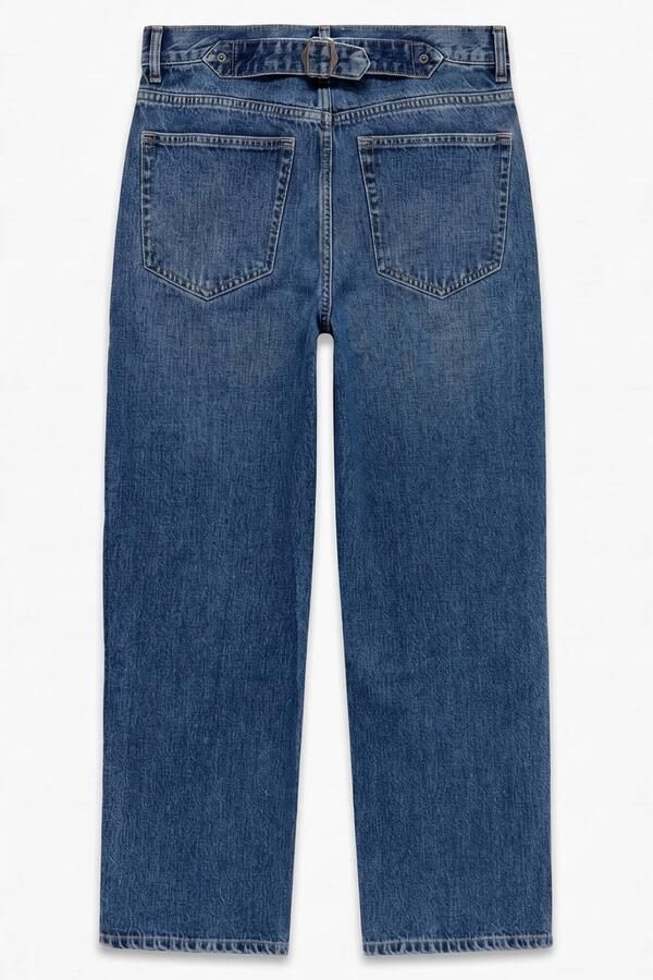 TOPSHOP Tscinch Lr Wide Dnm Jeans Mb Noos straight leg jeans medium blue denim - Foto 3
