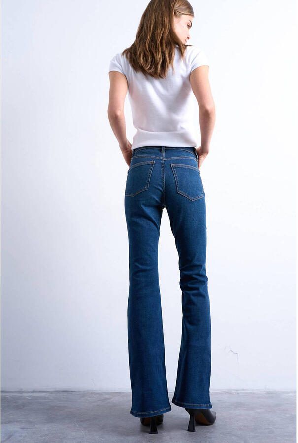 TOPSHOP Tsjamie Hr Flare Dnm Jeans Db Noos high waist flared jeans dark blue denim - Foto 2