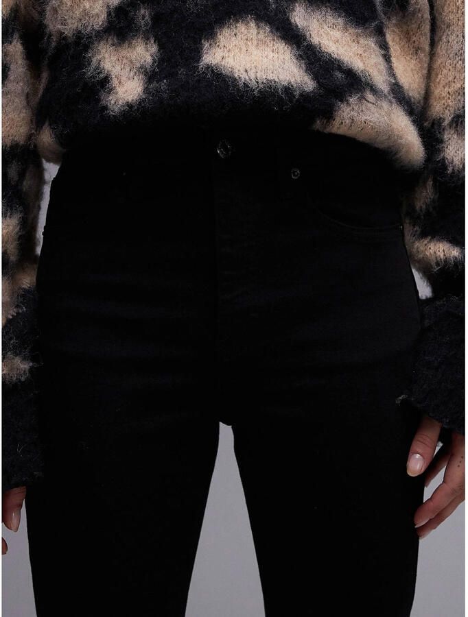 TOPSHOP Tsjamie Hr Slim Dnm Jeans Bl Noos high waist slim fit jeans black denim - Foto 2
