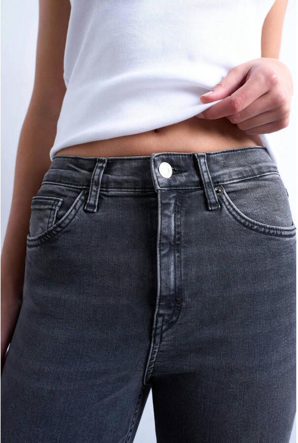 TOPSHOP Tsjamie Hr Slim Dnm Jeans Blw Noos high waist slim fit jeans black denim - Foto 2