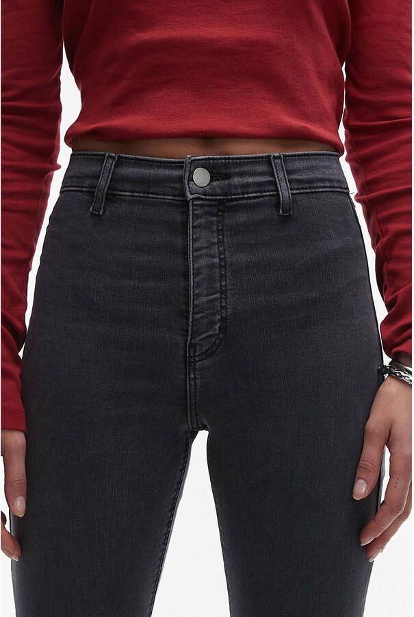 TOPSHOP Tsjoni Hr Skinny Dnm Jeans Blw Noos high waist skinny jeans black denim