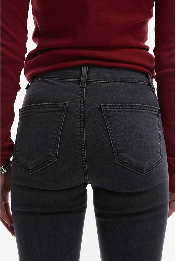 TOPSHOP Tsjoni Hr Skinny Dnm Jeans Blw Noos high waist skinny jeans black denim - Foto 2