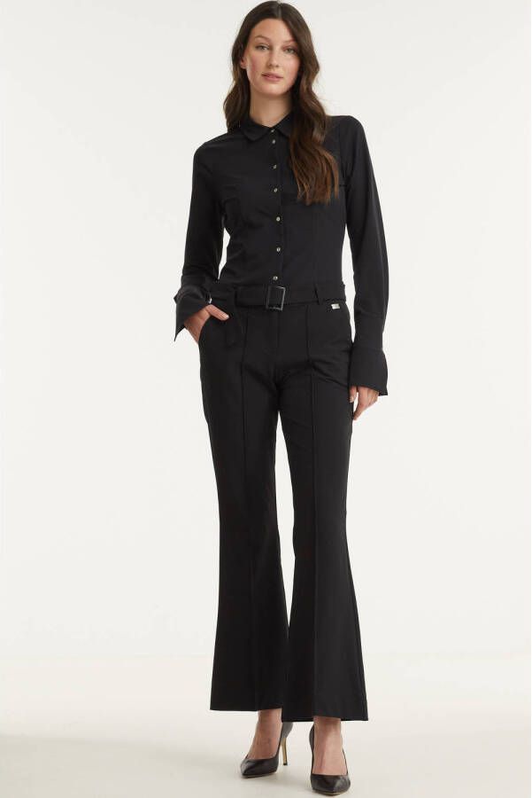 TQ-Amsterdam blouse Ria van travelstof zwart