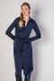 TQ-Amsterdam blousejurk Claudia van travelstof donkerblauw - Thumbnail 1