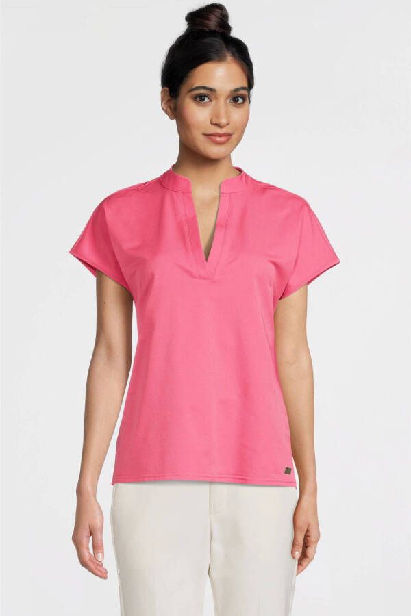 TQ-Amsterdam blousetop Stella van travelstof roze