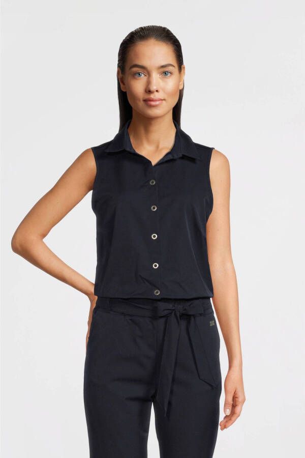 TQ-Amsterdam jumpsuit Lotte donkerblauw