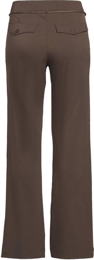 TQ-Amsterdam flared broek taupe - Foto 2