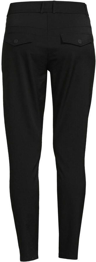TQ-Amsterdam slim fit broek Zoe van travelstof zwart