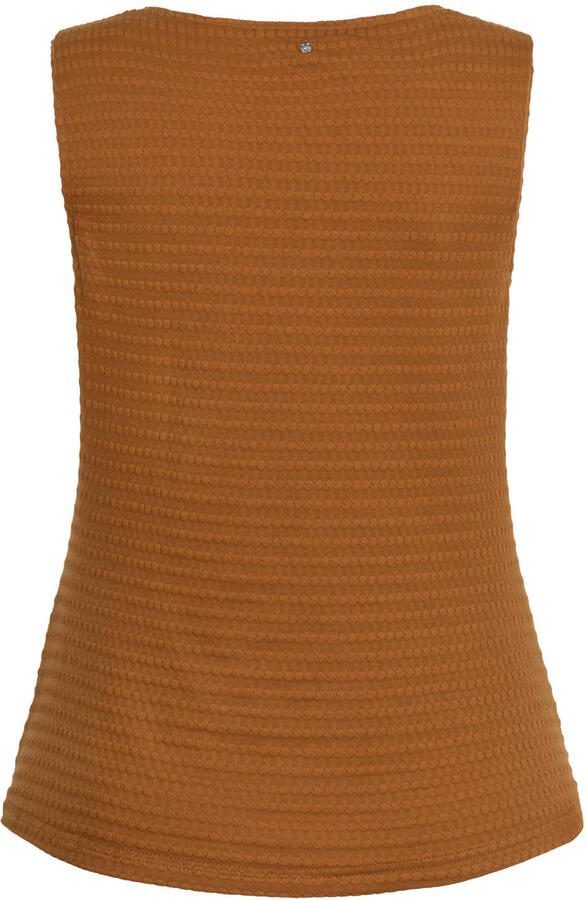 Tramontana asymmetrische top donker oranje