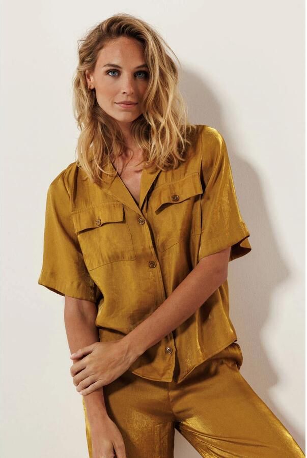 Tramontana blouse brons