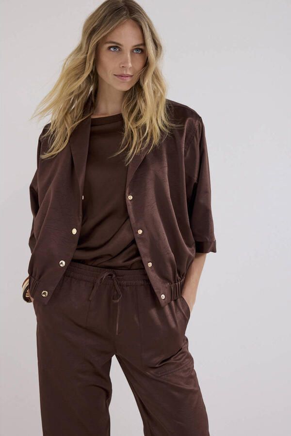 Tramontana blouse bruin