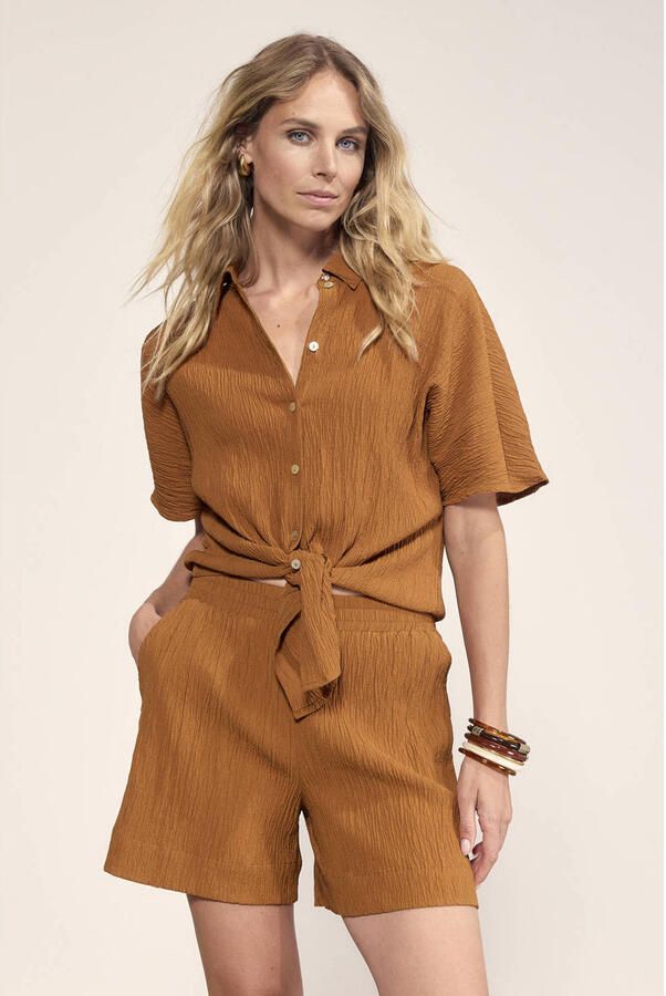 Tramontana blouse donker oranje