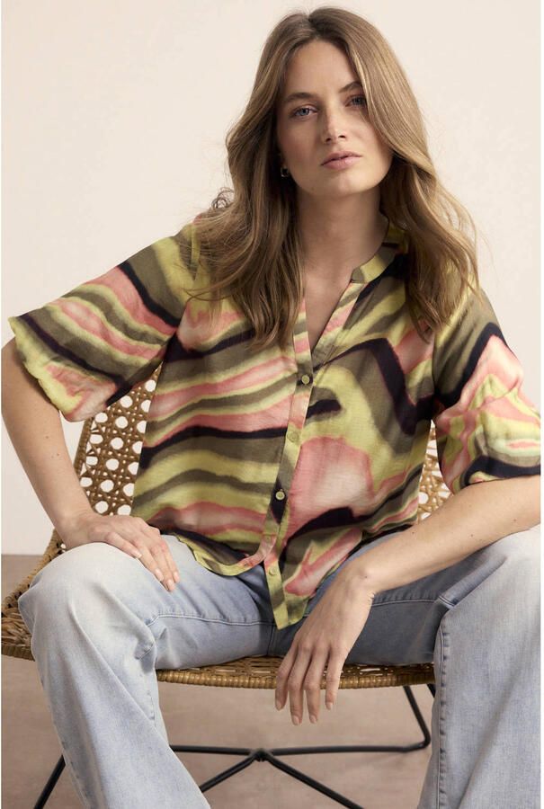 Tramontana blouse groen